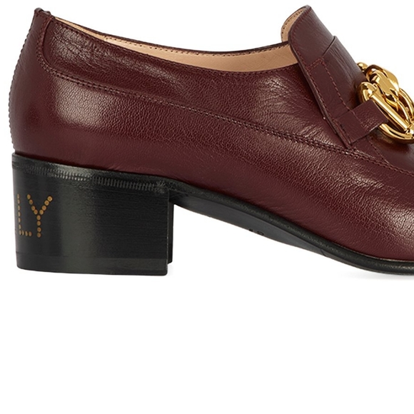 Authentic Gucci women Quentin Chain Loafer New - Picture 4 of 6